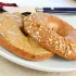 Bagel with Peanut Butter 